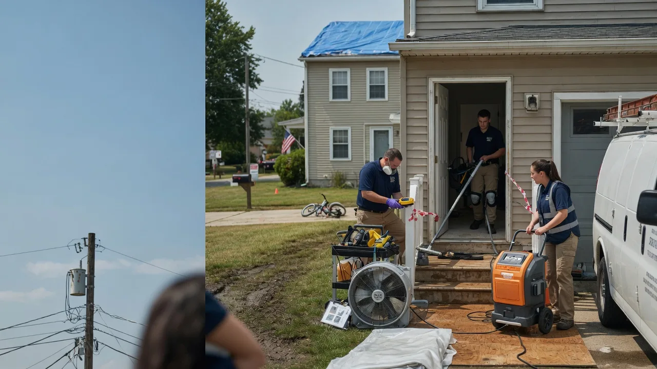 Water Damage Repair in Hanna, WY near me